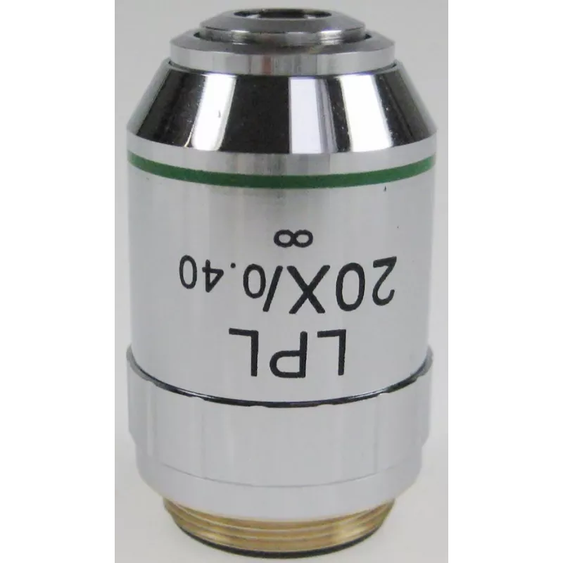 Objectif planachromatique corrigé à l'infini, 20x / 0,4 (8,35 mm) - OBB-A1527 | Balance Express