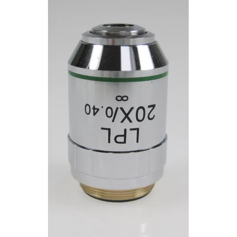 Objectif planachromatique corrigé à l'infini, 20x / 0,4 (8,35 mm) - OBB-A1527 | Balance Express