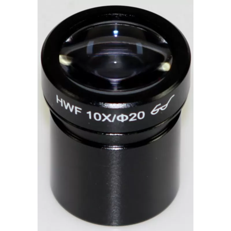 Oculaire de microscope (Ø 30,5 mm): HWF 10x / Ø 20 mm - OZB-A4106 | Balance Express