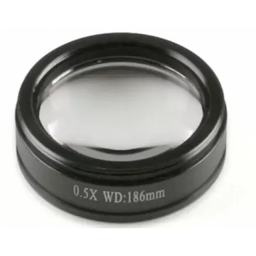 Objectif achromatique pour microscope 0,5x - OZB-A5601 | Balance Express