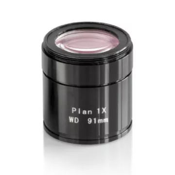 Objectif planachromatique pour microscope 1x - OZB-A5603 | Balance Express