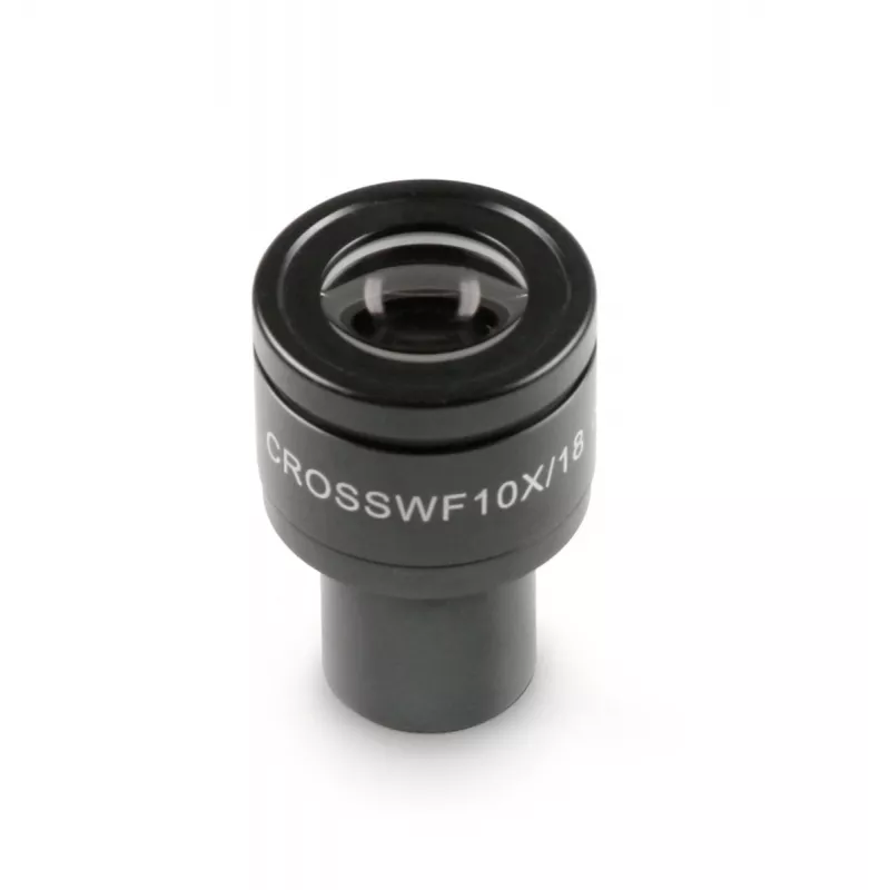 Oculaire de microscope (Ø 23,2 mm): HWF 10x / Ø 18 mm - OBB-A2404 | Balance Express