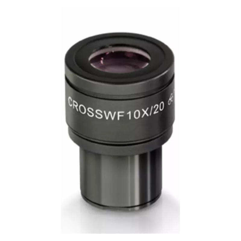 Oculaire de microscope (Ø 23,2 mm): HWF 10x / Ø 20 mm - OBB-A2410 | Balance Express