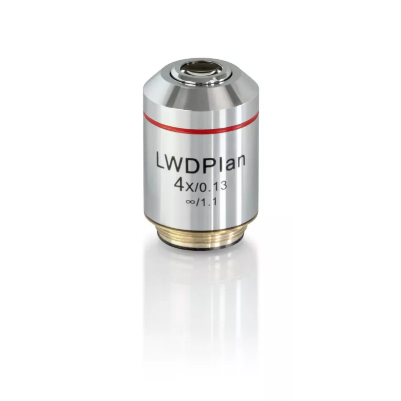 Objectif plan corrige a l‘infini 4x /0,13, (11,98 mm) - OBB-A2413 | Balance Express
