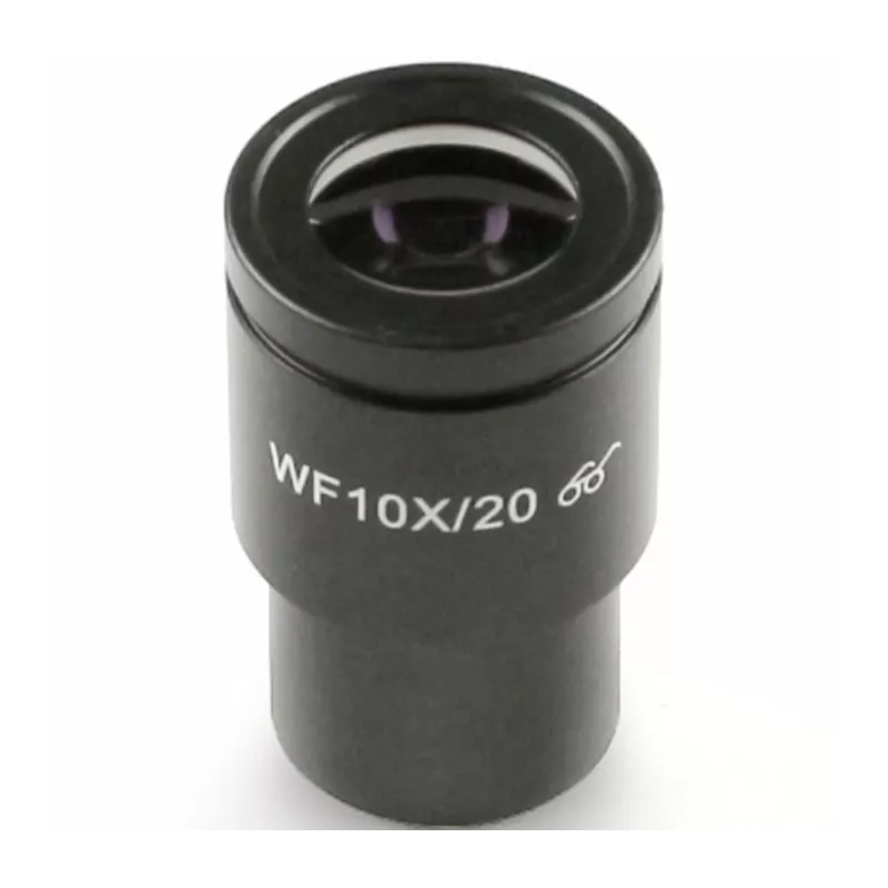 Oculaire de microscope (Ø 23,2 mm): HWF 10x / Ø 20 mm - OBB-A2503 | Balance Express