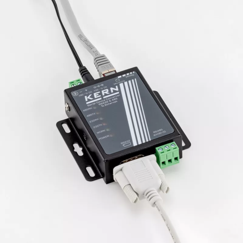 Convertisseur RS-232/Ethernet - KERN YKI-10 | Balance Express