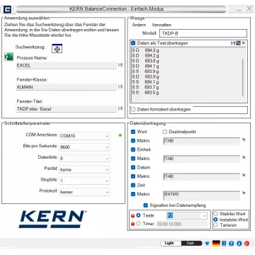 BalanceConnection (5 licence) - KERN SCD-4.0-DLS05