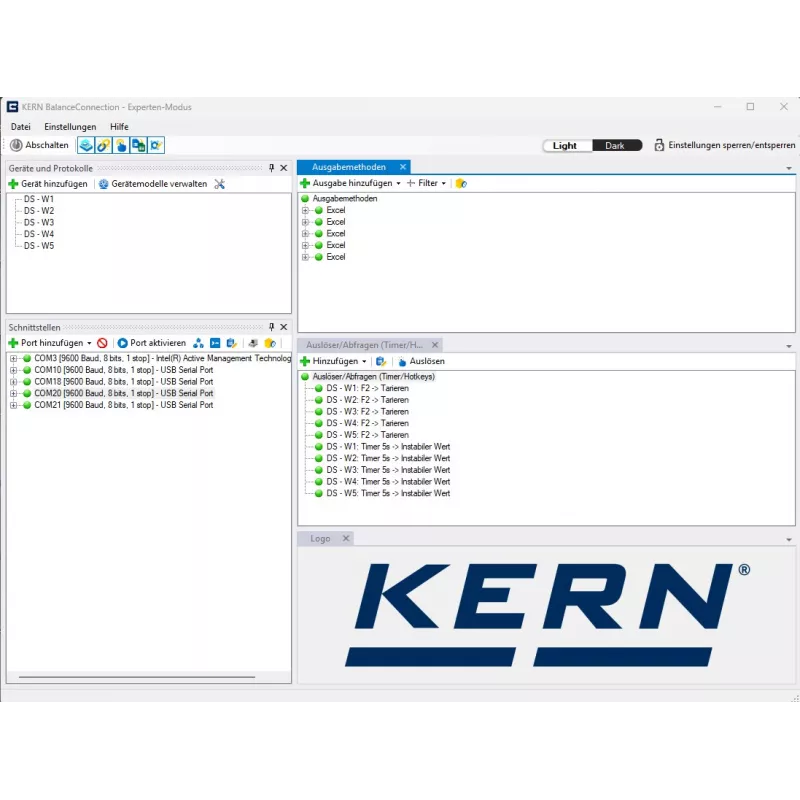 BalanceConnection (5 licence) - KERN SCD-4.0-PRO-DL
