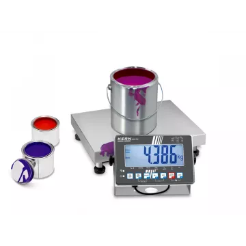 Balance plateforme en acier inoxydable KERN SXS | Balance Express