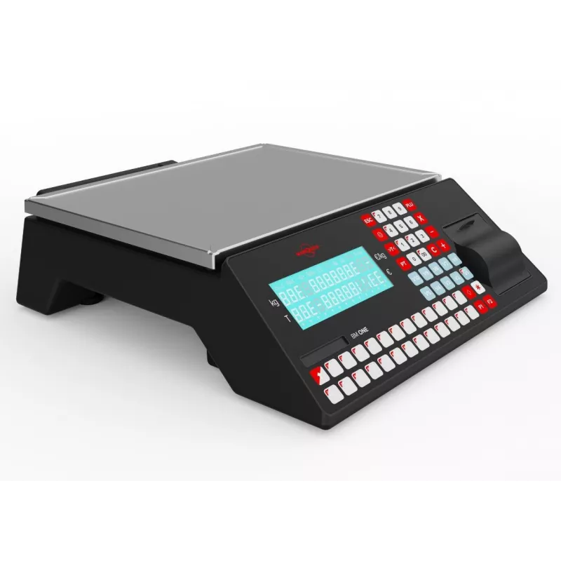 Balance de commerce tactile MARQUES BM ONE - Modèle Plate