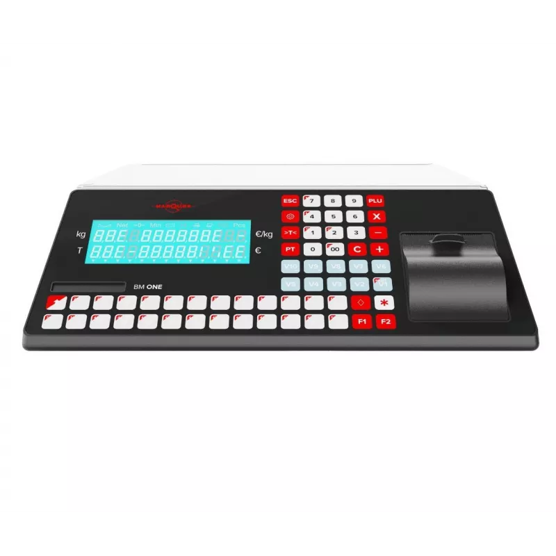Balance de commerce tactile MARQUES BM ONE - Modèle Plate