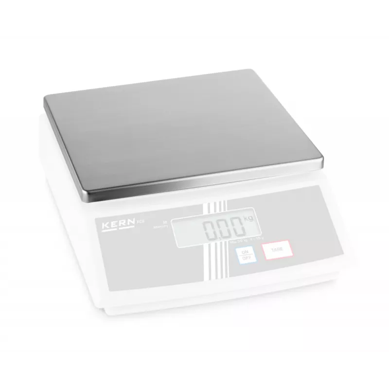 Plateau en inox - KERN FCE-A01 | Balance Express
