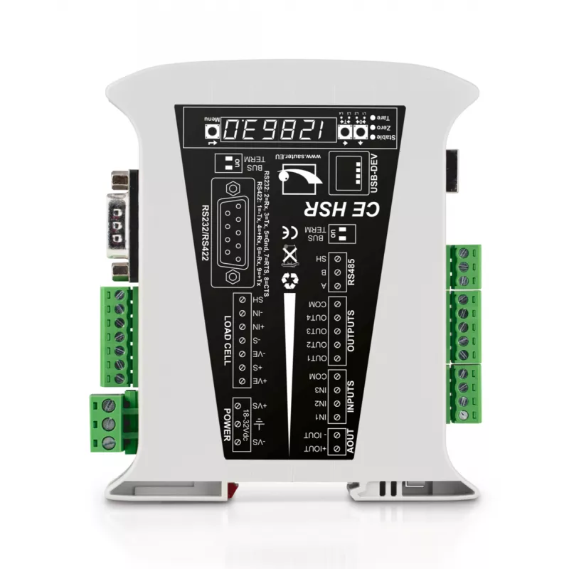Transmetteur de pesage numérique SAUTER CE HSR | Balance Express