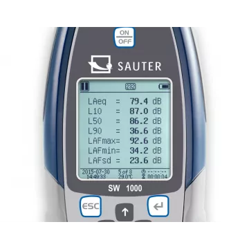 Sonomètre SAUTER SW | Balance Express
