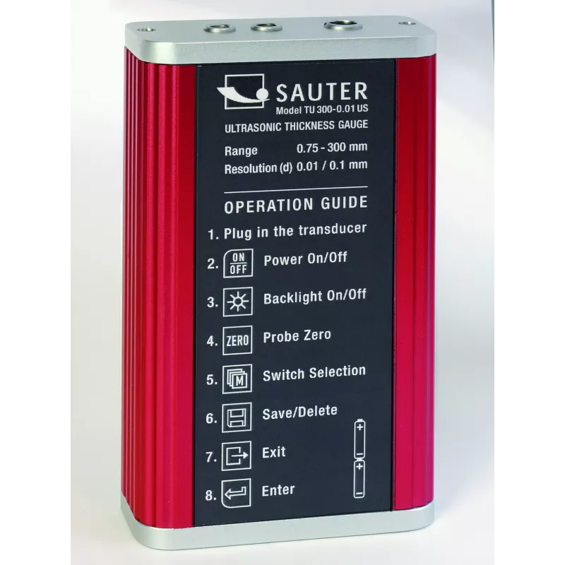 Mesureur de l‘épaisseur de matériau par ultrason SAUTER TU-US | Balance Express