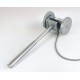Handle (length: 300 mm) and two round force receptor plates (Ø 85 mm) - AFH 03