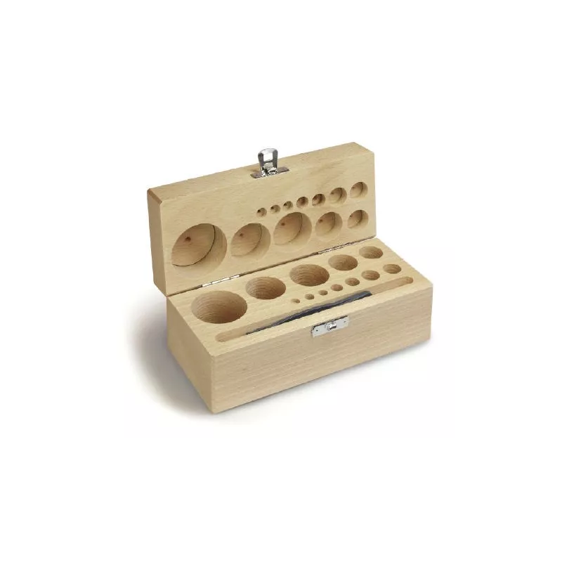 Wooden box for individual weights sets F2, M1, M2 et M3 - 335-0x0-2...