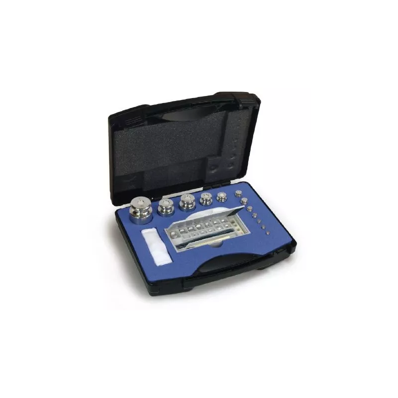 OIML F2 (333-4) Sets of weights - cylindrical, finely turned stainless steel | Balance Express