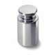 OIML F2 (337) Single weight - cylindrical, finely turned stainless steel