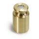 OIML M1 (347-4x) Single weight - cylindrical, finely turned brass