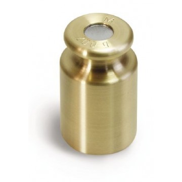 OIML M1 (347-5x) Single weight - cylindrical, finely turned brass