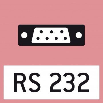 Data interface RS-232, must be ordered at purchase - KXS-A04