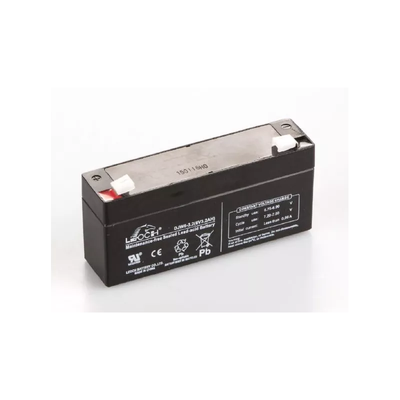 Accumulateur Pb 6V, 3.2Ah - KERN WTB-A01N | Balance Express