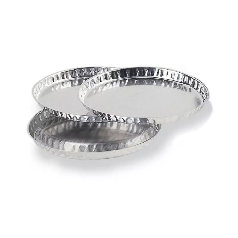 Sample plates aluminium, Ø 90 mm, unit of 80 pieces - MLB-A01A | Balance Express