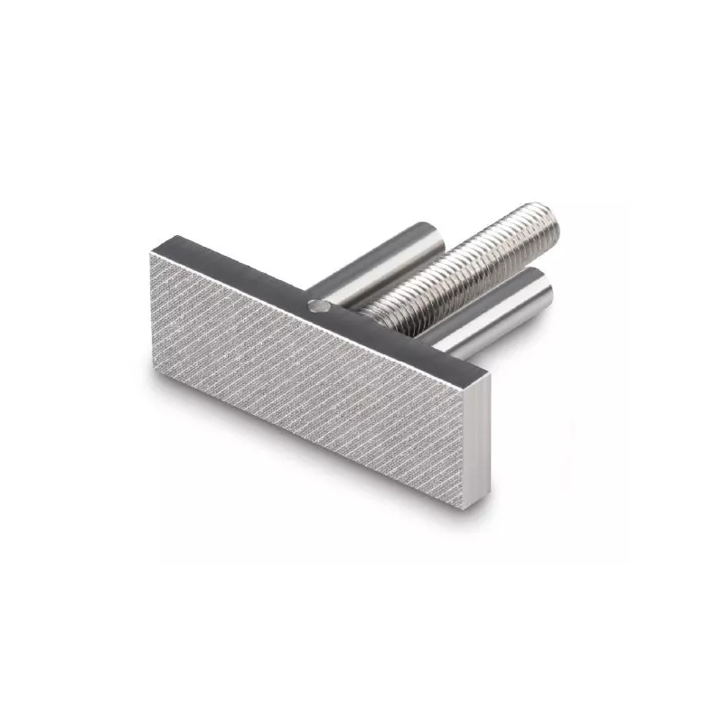 Long jaws, stainless steel, pyramid grip, 2 pieces, W×D×H 100×62×30 mm - AE-A02 | Balance Express