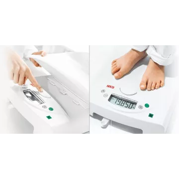Electronic baby scale, also usable as flat scales for children, medically approved SECA 385 | Balance Express