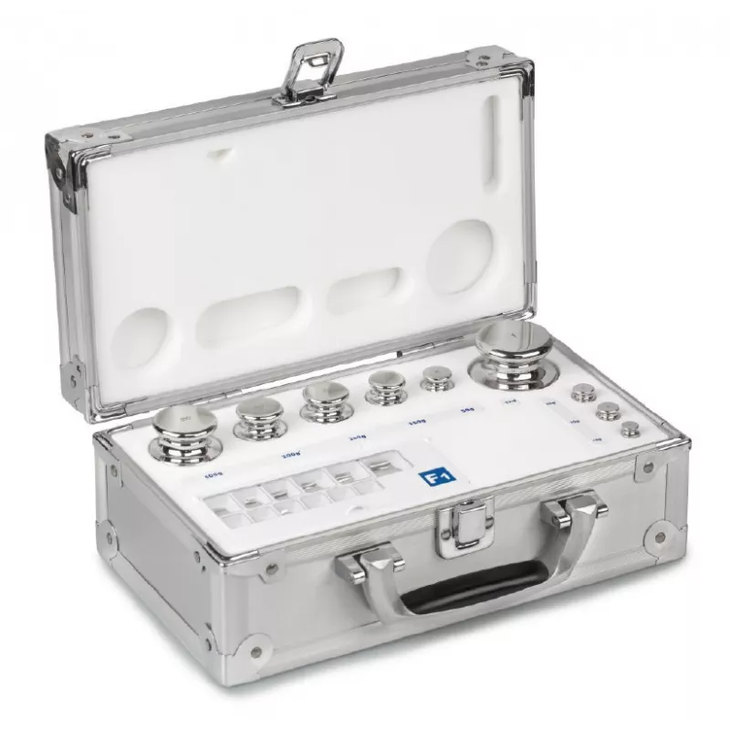 OIML F1 (326-0x6) Set of weights - ECO-Shape, polished stainless steel | Balance Express