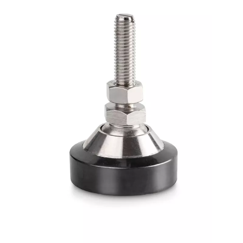 Adjustable foot M12×1,75, stainless steel, for CT-Q1 - CE RQ12 | Balance Express