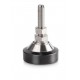 Adjustable foot, nickel-plated steel, for CT-P1/CT-P2 (7500–10000 kg) - CE P2024