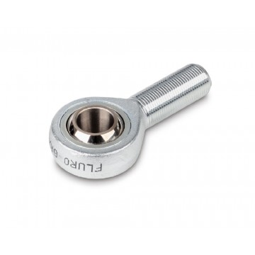 Rod end with M16 thread, galvanised steel, for models with nominal load 1500–2000 kg - CE R16