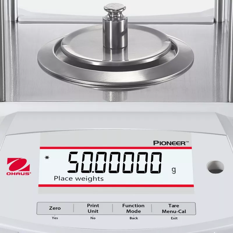 Analytical balance Pioneer® Semi-Micro | Balance Express