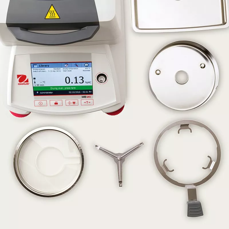 Moisture Analyser OHAUS MB120 | Balance Express