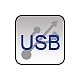 Câble USB (TYPE B, Communication PC) - CAB-USB-AB5