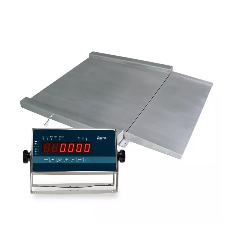 Platform with low profile in stainless steel (1500kg-3000kg) BAXTRAN RGI | Balance Express