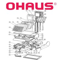 Pièces détachées OHAUS RU-U2 – Vue éclatée