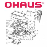 Pièces détachées OHAUS RU-C2 – Vue éclatée