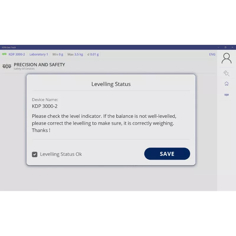 MODULE SET-11 ET Safety (optional module to SET-01) | Balance Express