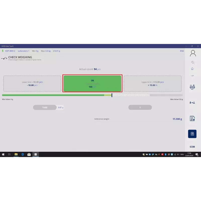 MODULE SET-31 ET Tolerance (module optionnel au SET-01) | Balance Express