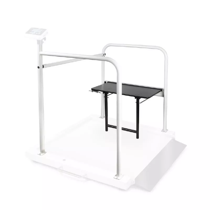 Grab bar set with folding patient seat - MWA-A04 | Balance Express