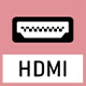 Appareil photo numérique HDMI Pour transmission directe de l’image à un afficheur.