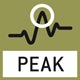 Fonction Peak-Hold : mesure de la valeur de pic au sein d‘une procédure de mesure.