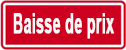 Baisse de prix